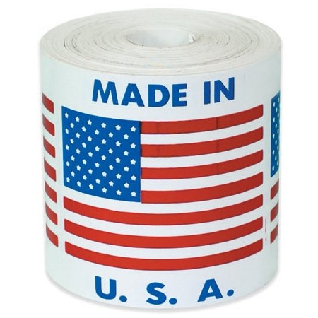 Bsc Preferred 2 x 2'' - ''Made in U.S.A.'' Labels BUY00021024